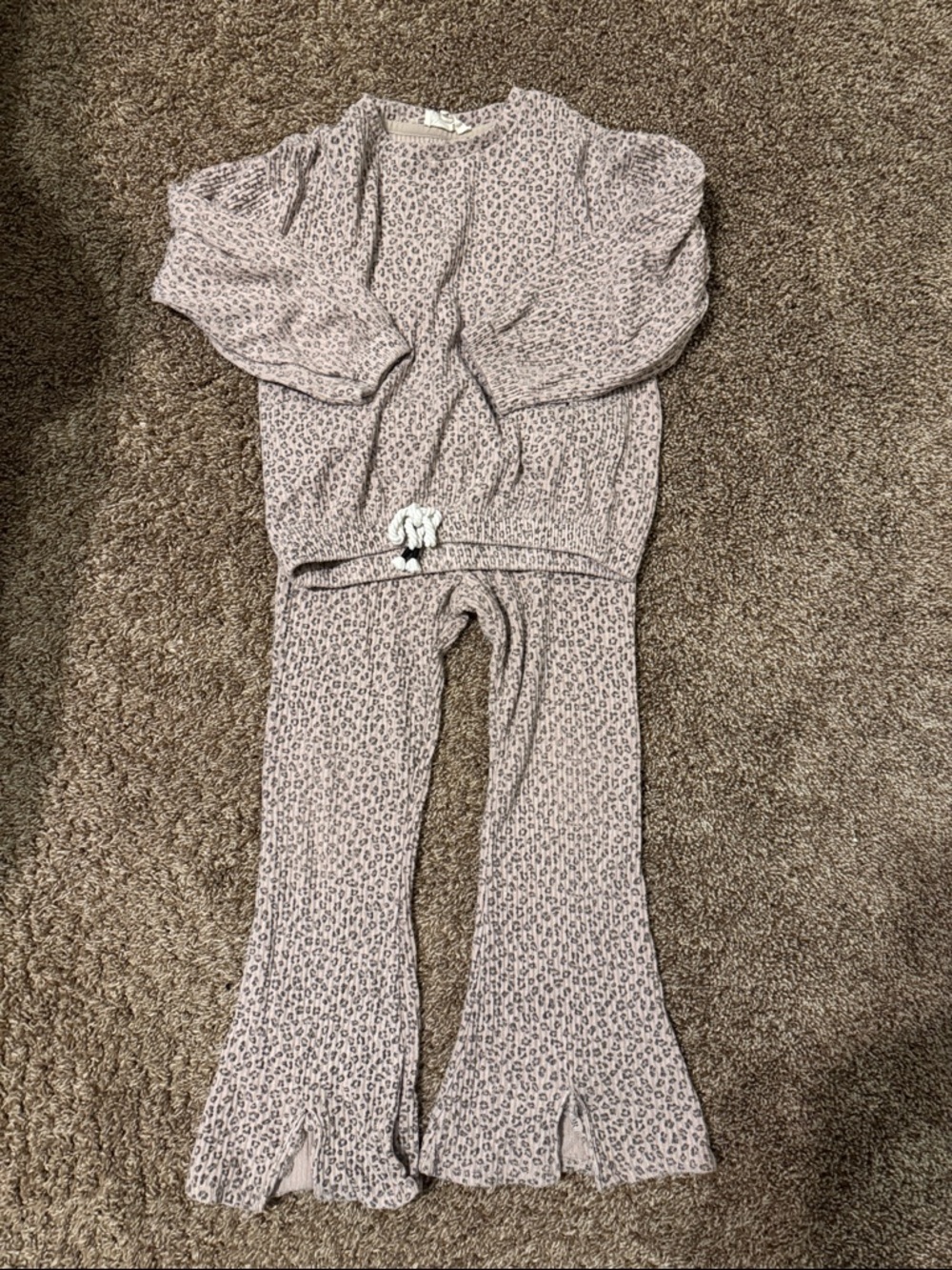 Jessica Simpson Kids Leopard Print Matching Set